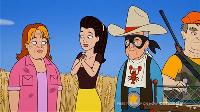 Click to watch 'Pioneer and Deer' (popup) Corner Gas Animated